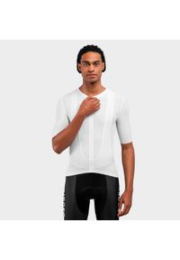 SIROKO - Mężczyzna Kolarstwo Męska ultralekka koszulka rowerowa SRX PRO Ardiden Biały. Kolor: biały. Materiał: nylon, elastan. Sport: kolarstwo #1