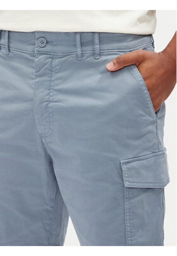 Pepe Jeans Szorty materiałowe Seasonal PM801179 Niebieski Regular Fit. Kolor: niebieski. Materiał: bawełna
