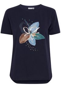 Fransa T-Shirt 20611761 Granatowy Regular Fit. Kolor: niebieski. Materiał: bawełna #5