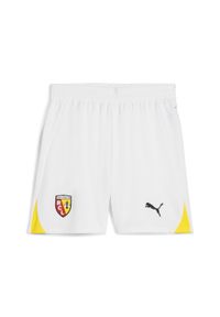 Puma - Spodenki meczowe dla dzieci RC Lens 2024/25. Kolor: biały, czarny, wielokolorowy