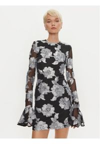 ROTATE Sukienka koktajlowa Rositana 1130391206 Czarny Slim Fit. Kolor: czarny. Materiał: syntetyk. Styl: wizytowy #1