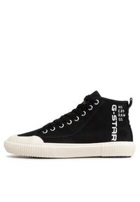 G-Star RAW - G-Star Raw Trampki Noril Mid Cvs Lgo W 2211 029705 Czarny. Kolor: czarny. Materiał: materiał #7