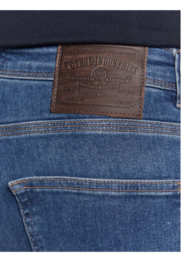 Petrol Industries Jeansy Seaham Classic 0005 Granatowy Slim Fit. Kolor: niebieski