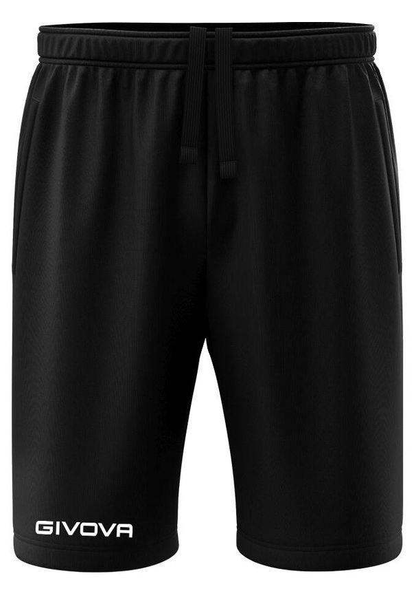 Givova Sportowe Szorty Czarne 3XS - Lekkie i Oddychające. Kolor: czarny. Długość: krótkie. Sezon: lato. Sport: fitness
