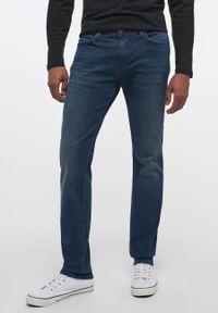 Mustang - MUSTANG VEGAS MĘSKIE SPODNIE JEANSOWE JEANSY DENIM BLUE 1013636 5000 882