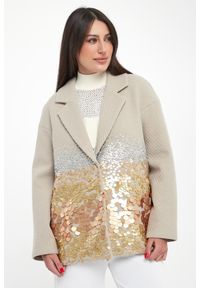 Sportalm - Płaszcz damski z cekinami SPORTALM #1
