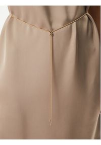 Hugo - HUGO Sukienka koktajlowa Koberi 50566963 Brązowy jasny Regular Fit. Kolor: brązowy. Materiał: syntetyk. Styl: wizytowy #3