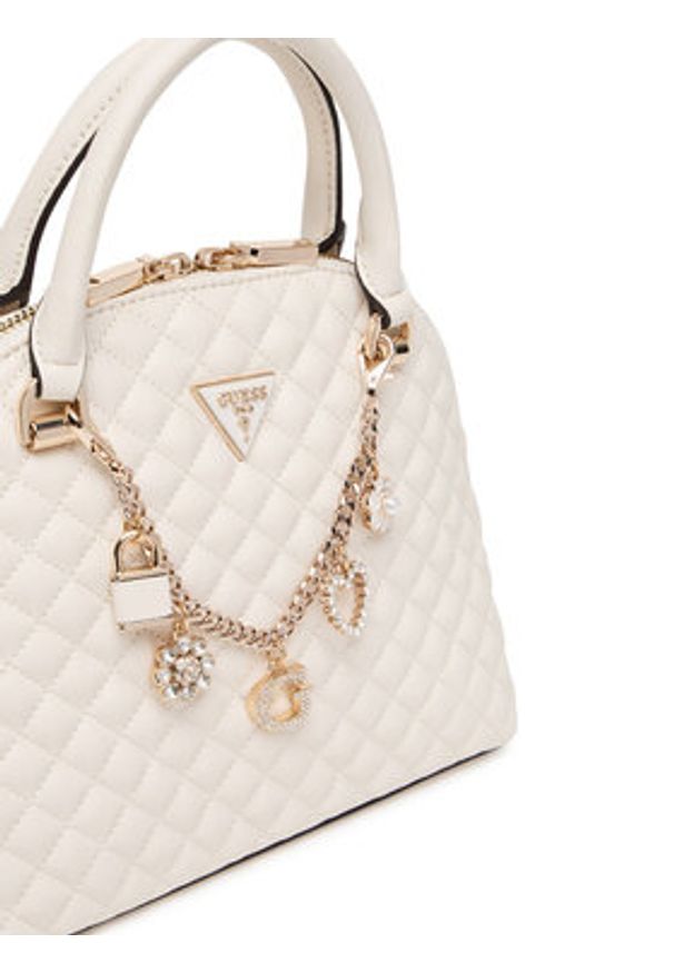 Guess Torebka Everlee HWEG86 79050 Écru. Materiał: skórzane