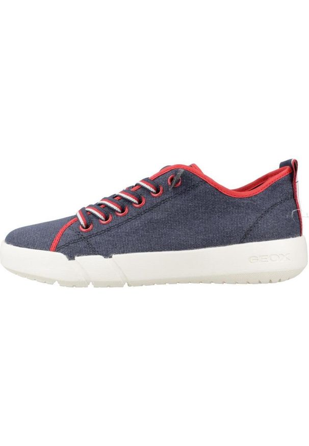 Geox - Buty GEOX J HYROO BOY Niebieski. Kolor: niebieski. Materiał: syntetyk, tkanina. Sport: turystyka piesza