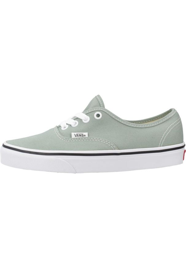 Tenisówki Vans Model Authentic Color Theory Kolor Zielony. Kolor: zielony. Materiał: tkanina