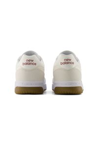 Buty unisex New Balance U480P1BB – białe. Okazja: na co dzień. Kolor: biały. Materiał: skóra, syntetyk, materiał, dresówka. Szerokość cholewki: normalna. Sport: turystyka piesza #2