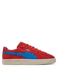 Sneakersy Puma. Kolor: czerwony. Model: Puma Suede #1