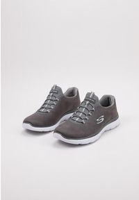 skechers - Buty damskie SKECHERS Summits Itz Bazik. Okazja: na co dzień. Kolor: szary #2