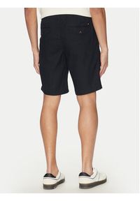 TOMMY HILFIGER - Tommy Hilfiger Szorty materiałowe Harlem MW0MW37804 Granatowy Regular Fit. Kolor: niebieski. Materiał: len