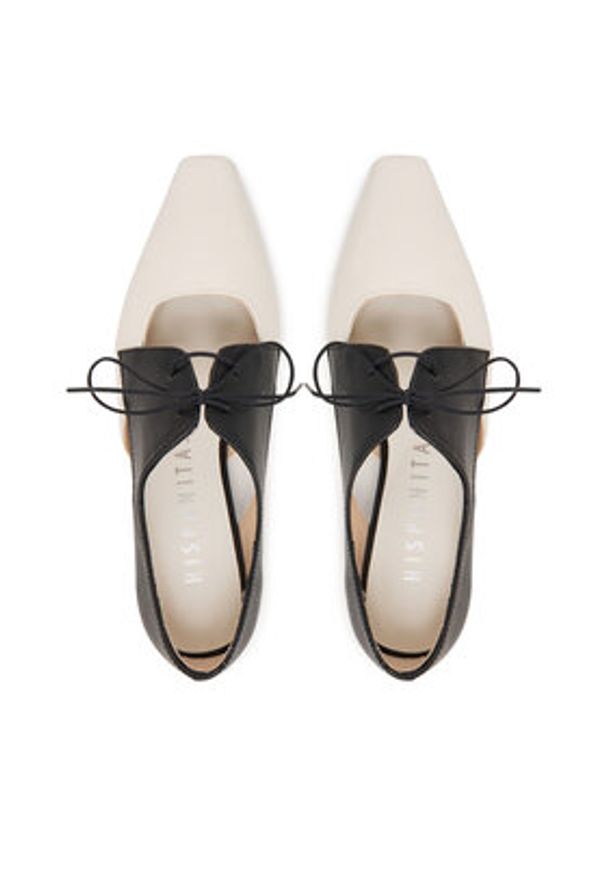 Hispanitas Półbuty BHV264628 C007 Beżowy. Kolor: beżowy. Materiał: skóra