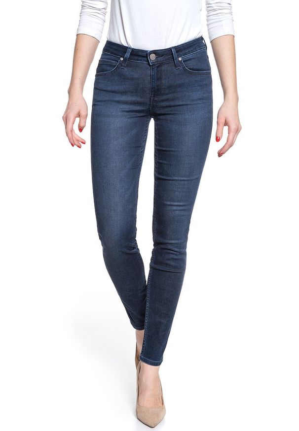 Lee - SPODNIE DAMSKIE LEE SCARLETT POLISHED INDIGO L526RKKD 112111857