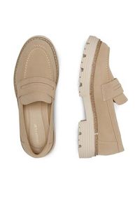 Jenny Fairy Loafersy MOLLIE WS6211-07 Beżowy. Kolor: beżowy. Materiał: materiał