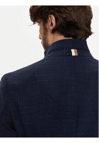 BOSS - Boss Marynarka C-Hanry-233 50521629 Granatowy Slim Fit. Kolor: niebieski. Materiał: syntetyk #4