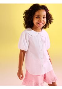 Sinsay - Bawełniane szorty - różowy. Kolor: różowy. Materiał: bawełna #1