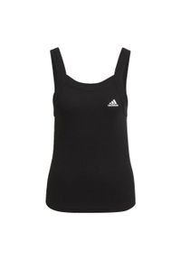 Biustonosz sportowy damski Adidas Yoga Tank. Kolor: czarny