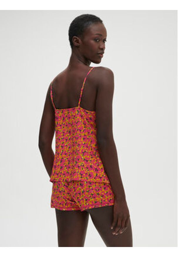 Simone Pérèle Szorty piżamowe Songe 18S640 Różowy Comfort Fit. Kolor: różowy. Materiał: wiskoza