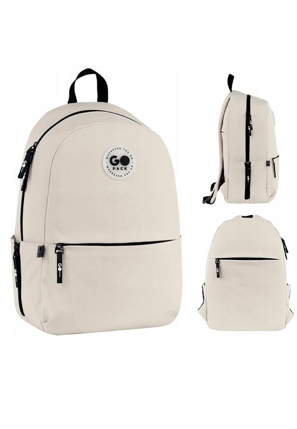 Kita Backpack GOPACK Teens 188M-1 Beige