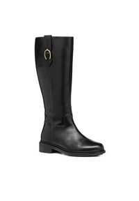 Geox Oficerki D Walk Pleasure D46TGD 00043 C9999 Czarny. Kolor: czarny. Materiał: skóra #7