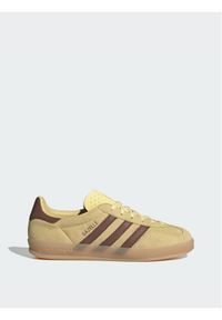 Adidas - adidas Sneakersy Gazelle Indoor KI7136 Żółty. Kolor: żółty. Materiał: zamsz, skóra. Model: Adidas Gazelle #1