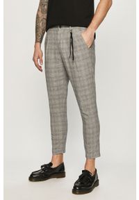Strellson - Spodnie. Kolor: wielokolorowy. Materiał: tkanina, len, bawełna, elastan #1