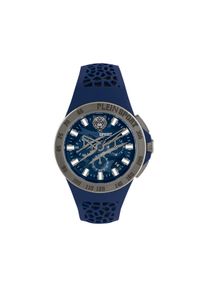 Plein Sport Zegarek Thunderstorm Chrono PSABA0223 Niebieski. Kolor: niebieski. Styl: sportowy