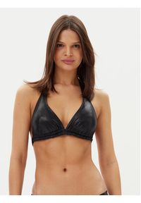 Chantelle Góra od bikini Pulp Metallic C22KQF Czarny. Kolor: czarny. Materiał: syntetyk #4