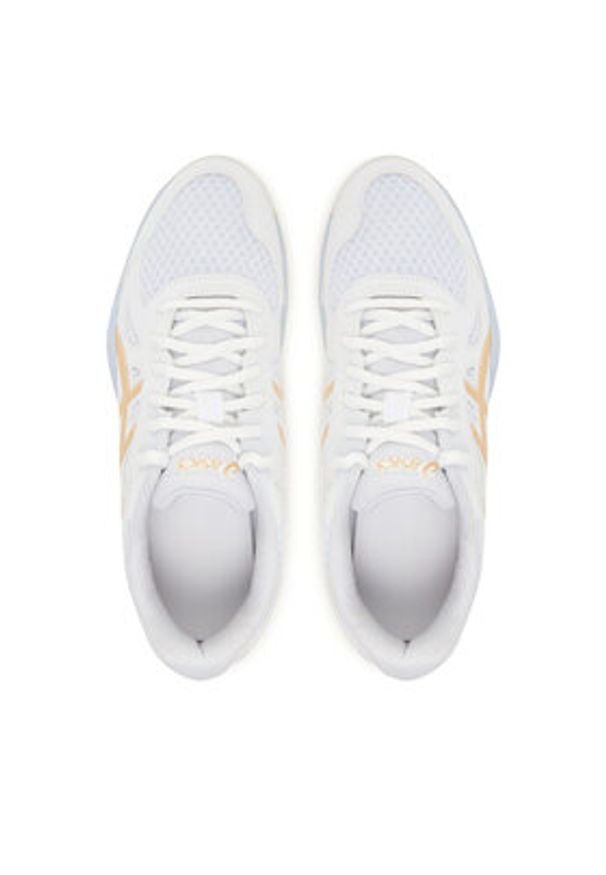 Asics Buty halowe Upcourt 6 1072A107 Biały. Kolor: biały. Materiał: materiał