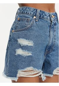 Silvian Heach Szorty jeansowe Zani GPP24079SH Niebieski Regular Fit. Kolor: niebieski. Materiał: bawełna