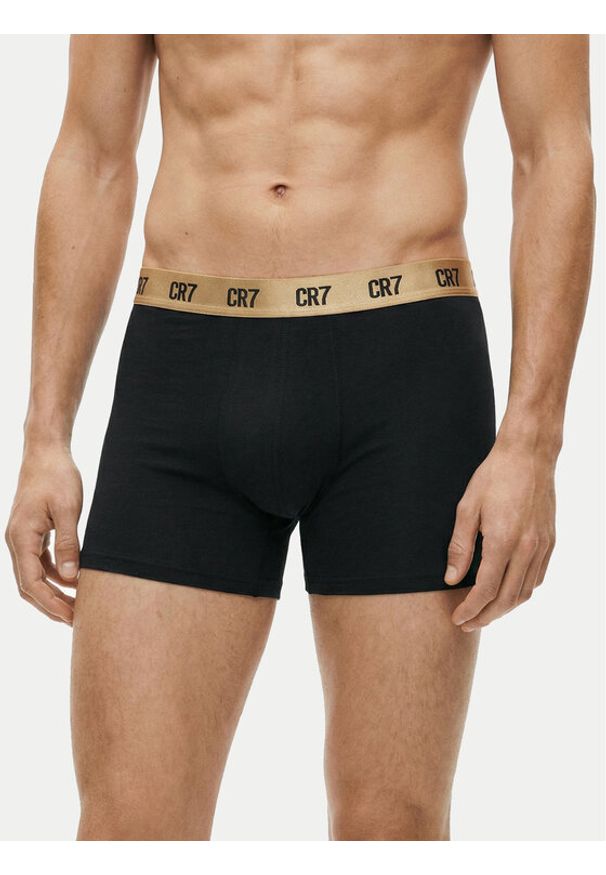 Cristiano Ronaldo CR7 Komplet bokserek Basic 8123-49 Czarny. Kolor: czarny. Materiał: syntetyk