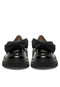 DeeZee Loafersy TYA56-J128 Czarny. Kolor: czarny. Materiał: skóra #7