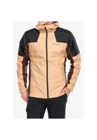 columbia - Kurtka przeciwdeszczowa męska Columbia Inner Limits III Jacket. Kolor: beżowy. Sport: turystyka piesza
