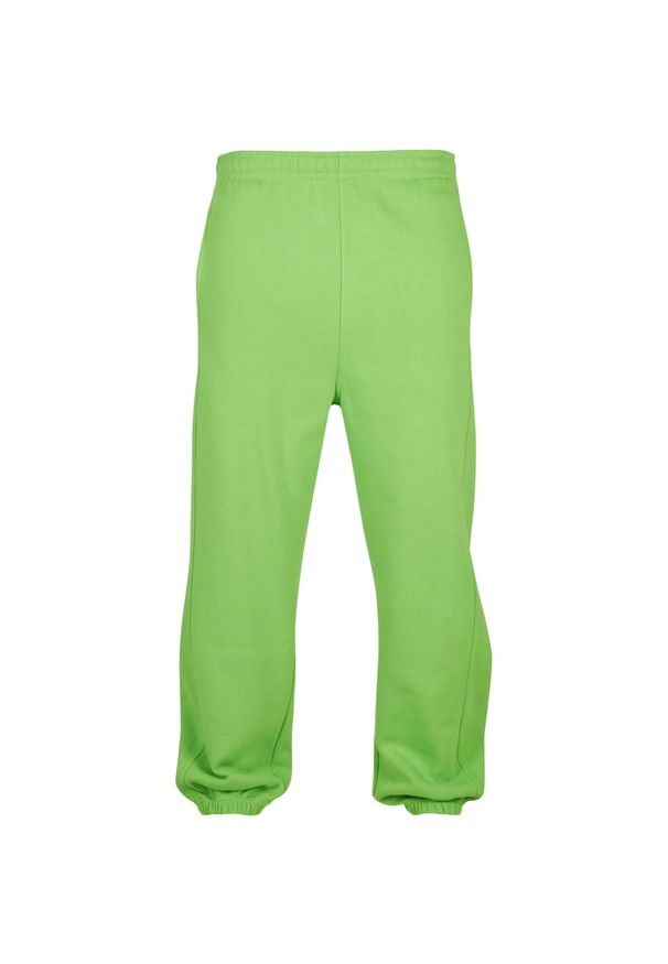 Urban Classics - Męskie Spodnie Dresowe. Kolor: żółty, wielokolorowy, zielony. Materiał: dresówka