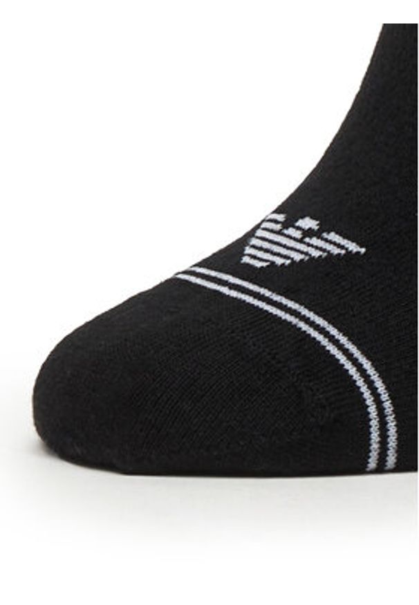 Emporio Armani Underwear Skarpety krótkie EW000582 AF20515 MC215 Czarny. Kolor: czarny. Materiał: bawełna