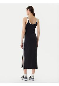 Adidas - adidas Sukienka codzienna adicolor 3-Stripes JD4619 Czarny Slim Fit. Okazja: na co dzień. Kolor: czarny. Materiał: bawełna. Typ sukienki: proste. Styl: casual #3