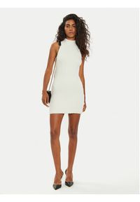 Guess Sukienka dzianinowa W4BK72 Z3BJ0 Écru Slim Fit. Materiał: syntetyk #4