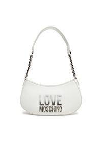 Love Moschino - Torebka LOVE MOSCHINO. Kolor: biały