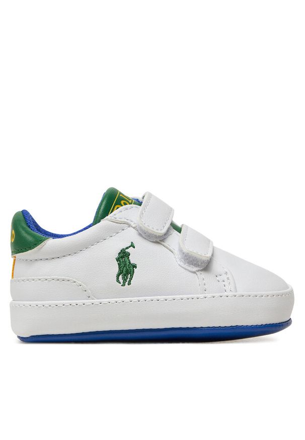 Sneakersy Polo Ralph Lauren. Kolor: biały