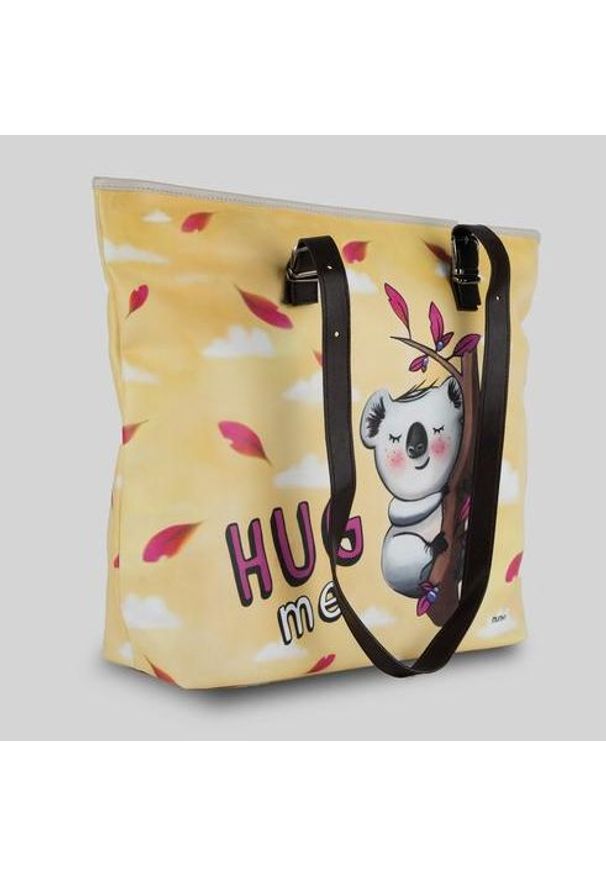 Torebka damska Mumka wegańska Koala. Wzór: motyw zwierzęcy. Styl: elegancki