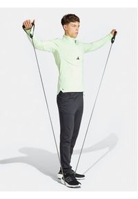 Adidas - adidas Bluza techniczna Workout IS3803 Zielony Slim Fit. Kolor: zielony. Materiał: syntetyk #3