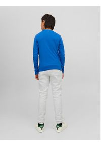 Jack&Jones Junior Spodnie dresowe 12237403 Szary Slim Fit. Kolor: szary. Materiał: syntetyk #6