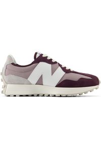 Buty unisex New Balance U327CF – fioletowe. Okazja: na co dzień. Kolor: fioletowy. Materiał: skóra, guma, zamsz, materiał. Szerokość cholewki: normalna