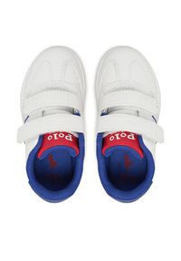 Polo Ralph Lauren Sneakersy Heritage Court III RL02068100 Biały. Kolor: biały. Materiał: skóra #5