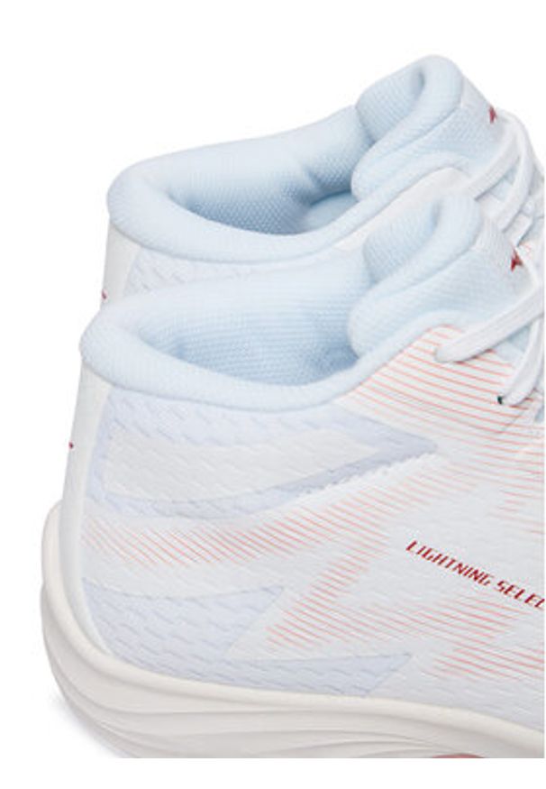 Mizuno Buty halowe Lightning Select Mid V1GC2675 Biały. Kolor: biały. Materiał: materiał