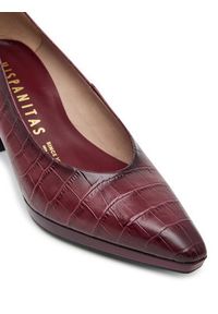 Hispanitas Czółenka HI254245 Bordowy. Kolor: czerwony. Materiał: skóra #7