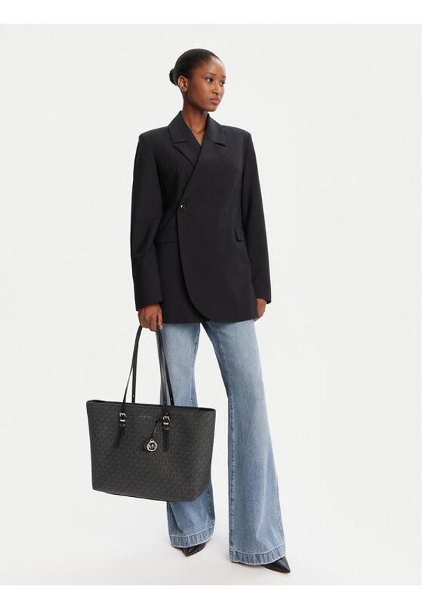 MICHAEL Michael Kors Torebka Quinn 30T5SQNT9V Czarny. Kolor: czarny. Materiał: skórzane